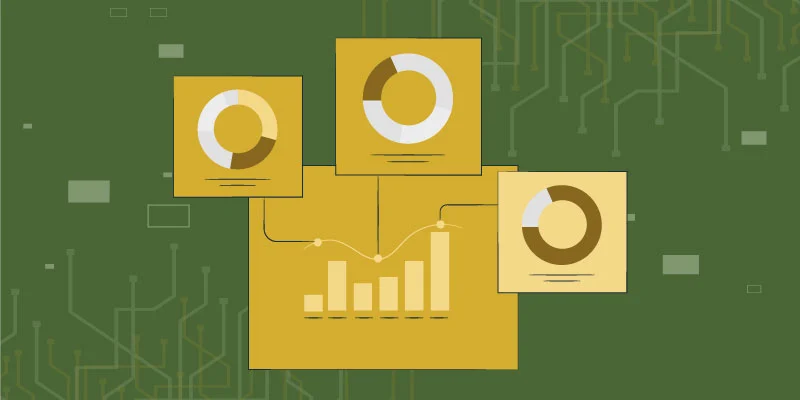 Illustration showing analytics, charts, and data visualization representing trading features on the Bitget cryptocurrency exchange